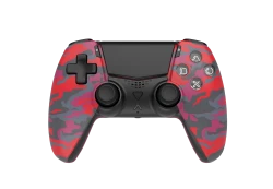KONTROLER BEZPRZEWODOWY PS5 - QSP575CRD (camo czerwony)