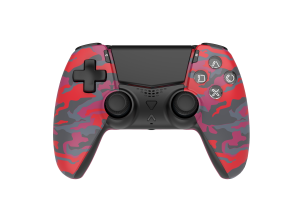 KONTROLER BEZPRZEWODOWY PS5 - QSP575CRD (camo czerwony)