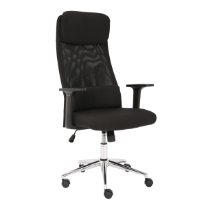 Obrotowy fotel do biura Cobra OFFICE PLUS HF500BK