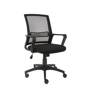 Obrotowy fotel do biura Cobra OFFICE ONE HF300BK