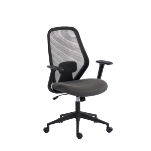 Obrotowy fotel do biura Cobra OFFICE ONE HF306BK (czarny)