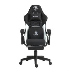 Fotel gamingowy z podnóżkiem Cobra PLAYER 5.0 CRF52 black