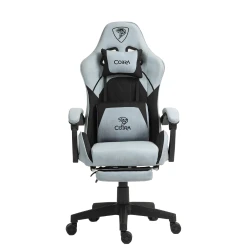 PROMOCJA Fotel gamingowy z podnóżkiem  Cobra PLAYER  5.0 CRF50 white