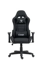 PROMOCJA Fotel gamingowy dla dziecka Cobra REBEL CR206 czarny