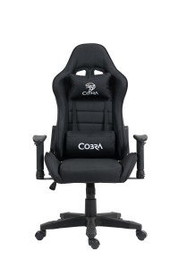 PROMOCJA Fotel gamingowy dla dziecka Cobra REBEL CR206 czarny
