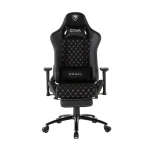 Fotel COBRA REBEL 5.0 Large CR500P z podnóżkiem
