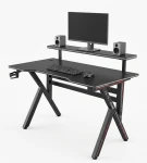 PROMOCJA Biurko gamingowe Cobra CR4009BK czarne 120 cm