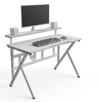 Biurko gamingowe z półką Cobra CR4010WH białe 120 cm