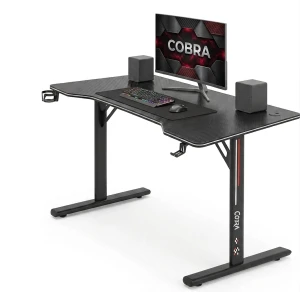 Biurko gamingowe Cobra CR4574BK czarny 120 cm
