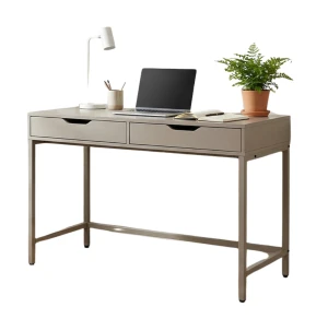 Ergonomiczne biurko do biura z szufladami Cobra CROWN HD402GY szary 100x48 cm