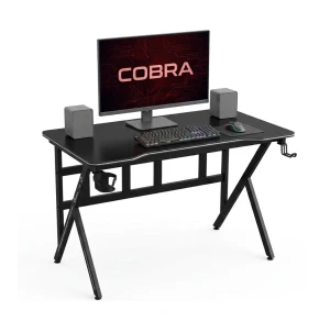 Biurko gamingowe COBRA CR3009BK Czarny 120 cm