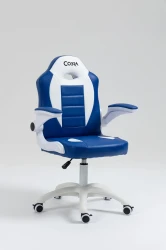 Fotel gamingowy dla dziecka Cobra JUNIOR CRF-2305 (skórzany)